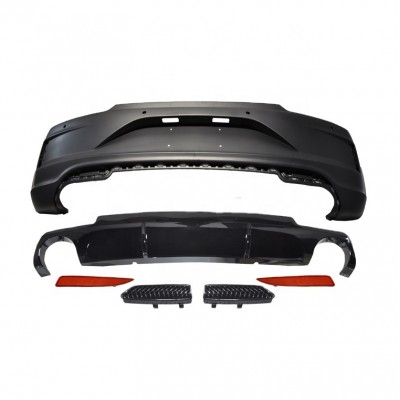 For V W SCIROCCO R Rear bumper accessories for tuning parts PP Material 2015 auto replace parts